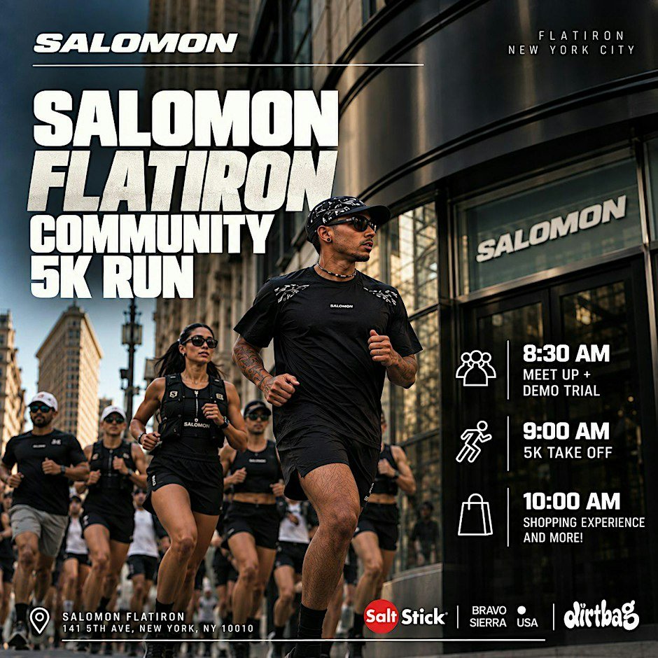 Flatiron Salomon Community 5K Run Event
