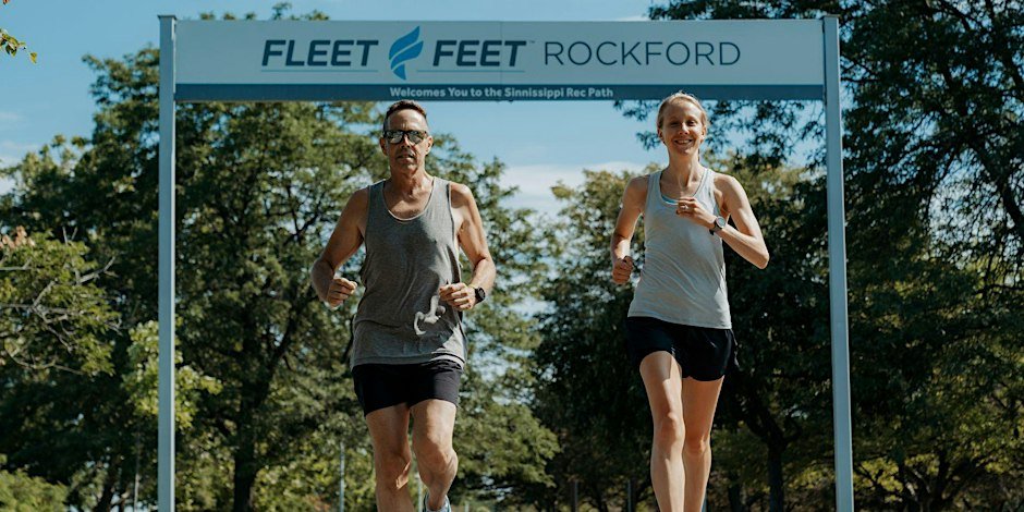 Fleet Feet Running Club: Fleet Feet Rockford Logo
