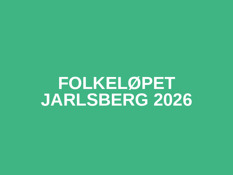 Folkeløpet Jarlsberg 2026
