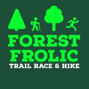 Forest Frolic Trail Race & Hike Logo