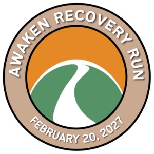 5th Annual Awaken Recovery Run Logo