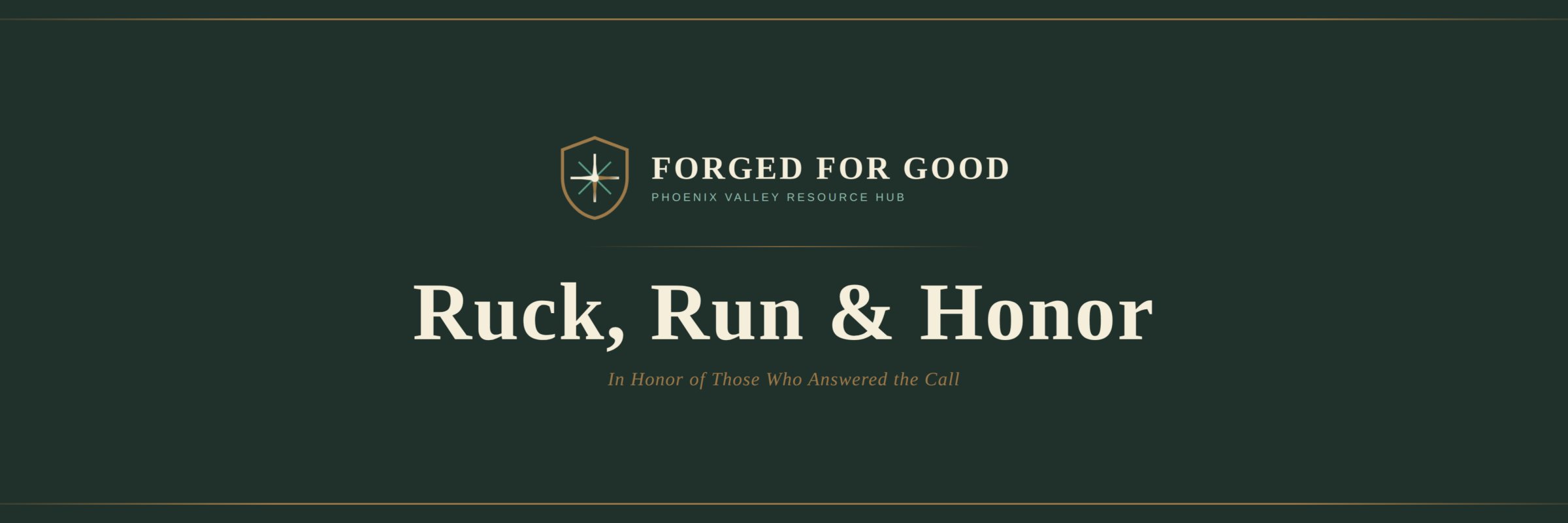 Forged For Good Ruck and Run 5k/10k