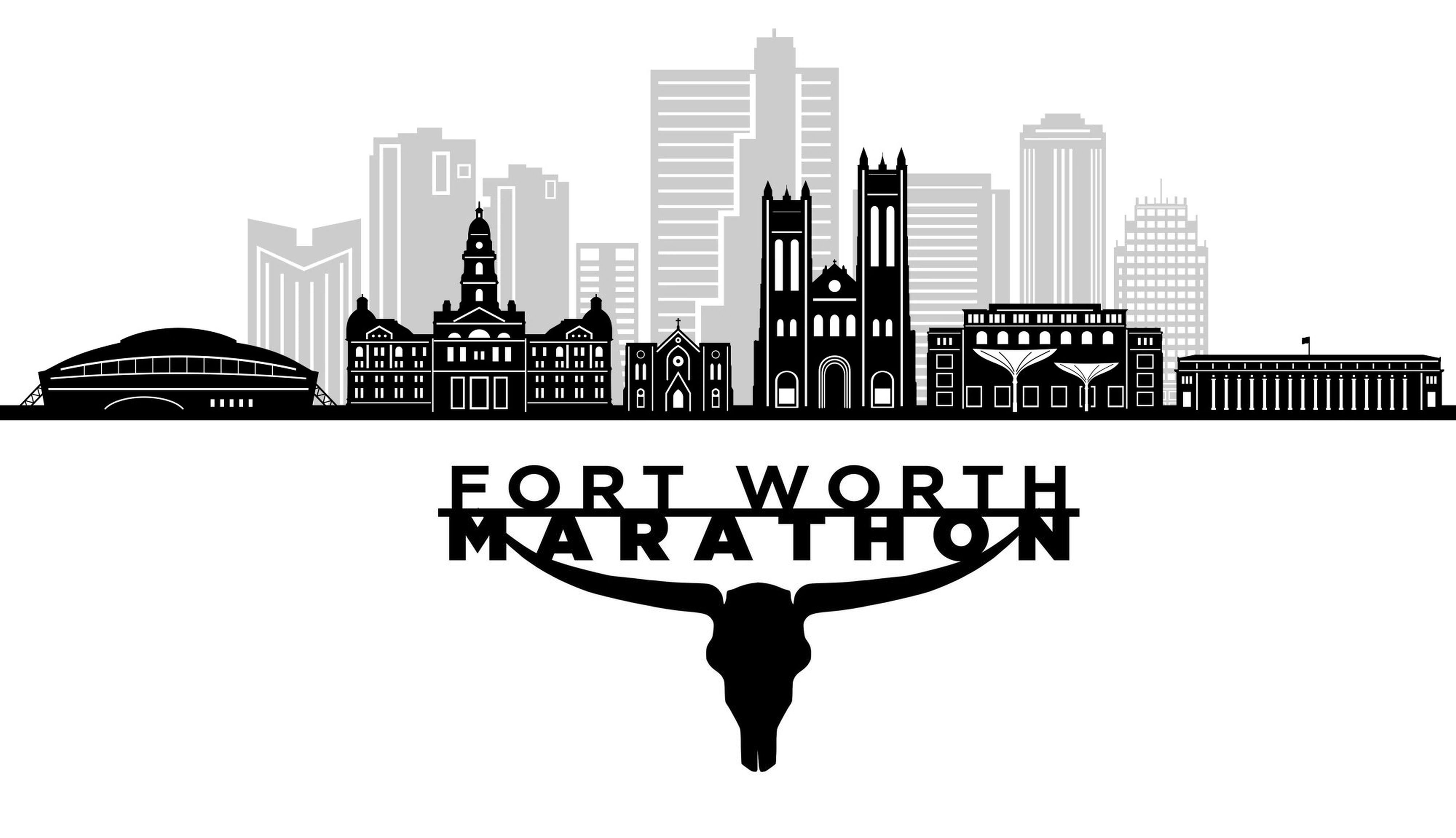 Fort Worth Marathon, 20 Mile Race, Half Marathon, 10K, & 5K Logo