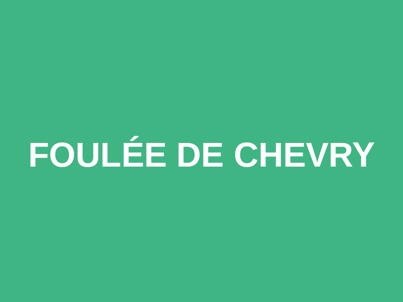 Foulée de Chevry Logo