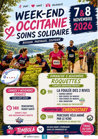FOULÉE DES 2 RIVES Logo