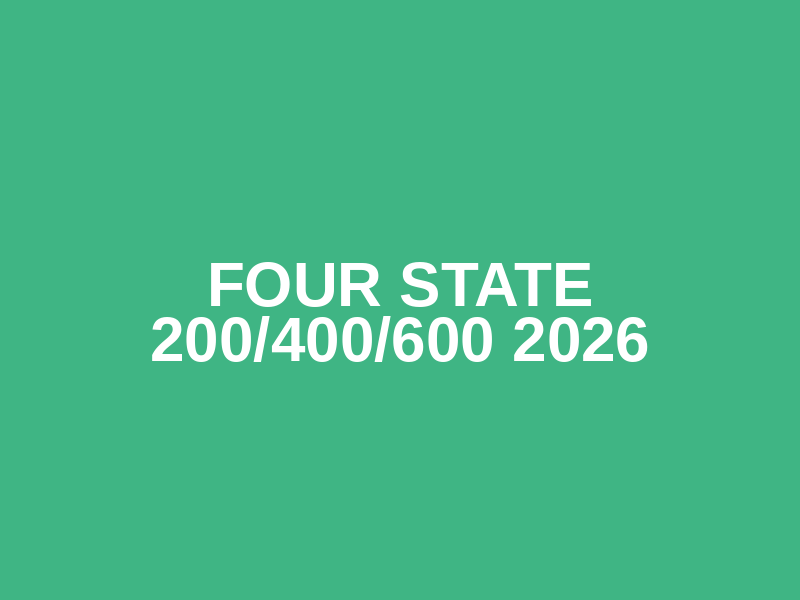 Four State 200/400/600 2026 Logo