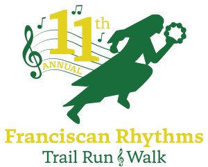 Franciscan Rhythms Trail 5K Run & Walk Logo
