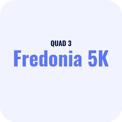 Fredonia 5K - QUAD 3 Logo
