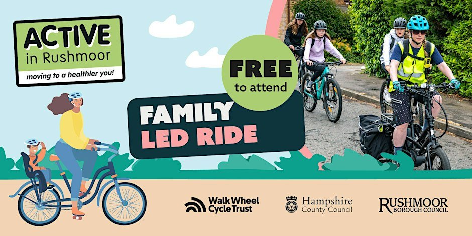Free Family Led Ride - Wellesley to Aldershot Station Loop