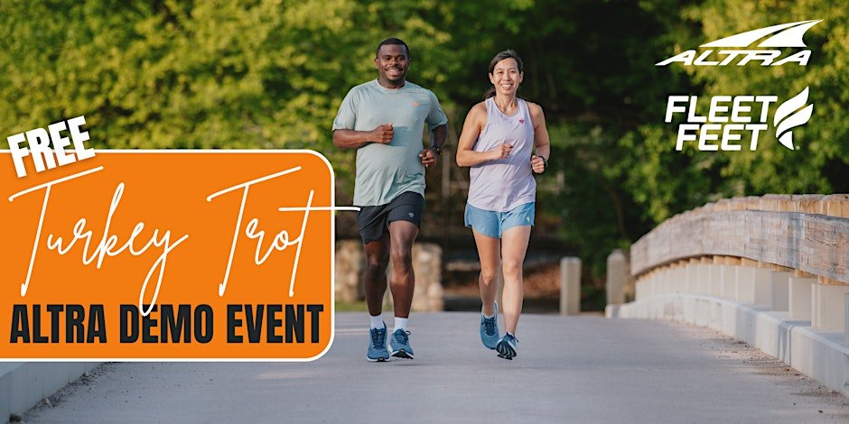 FREE Turkey Trot Altra Demo Event