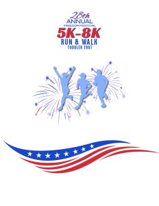 Freedom Festival 5K/8K Run & 5k Walk Logo