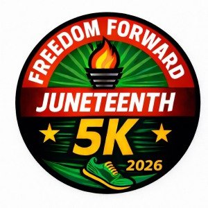 Freedom Forward Juneteenth 5K Logo