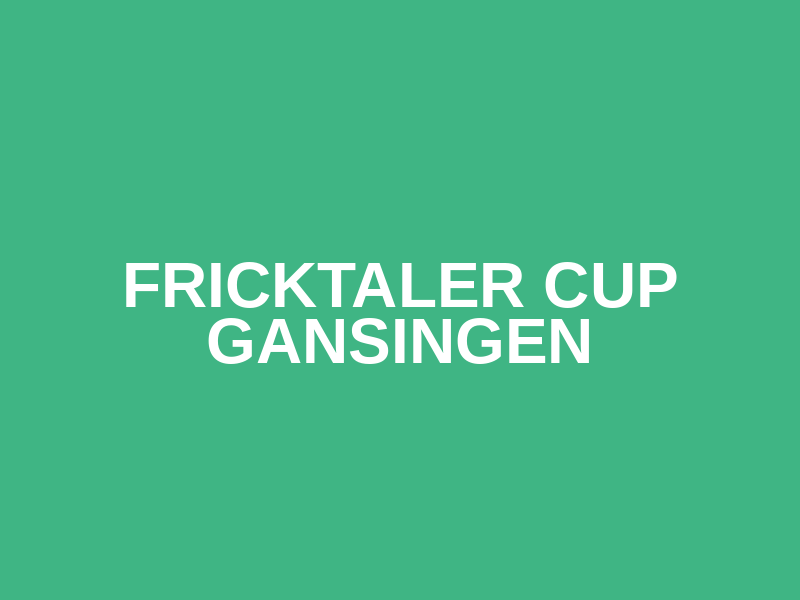 Fricktaler Cup Gansingen Logo