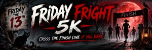 Friday Fright 5k Logo