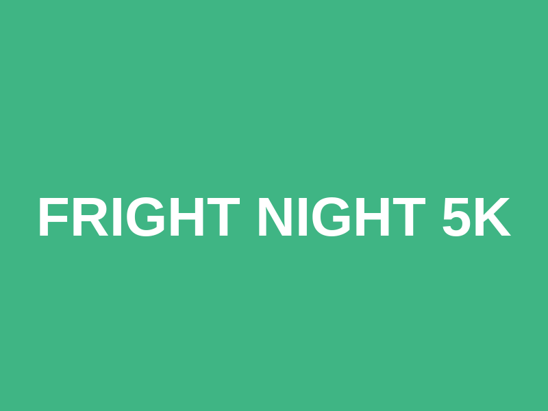 Fright Night 5K Logo