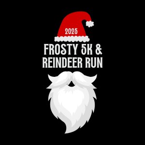 Frosty 5K and Reindeer Run Logo