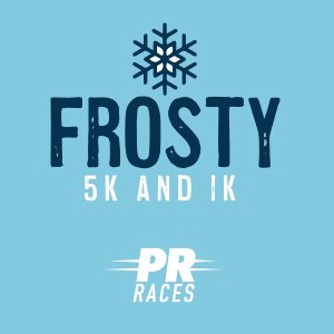 =PR= Races: Frosty 5K & 1K Logo
