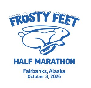 Frosty Feet Half Marathon Logo