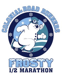 Frosty Half-Marathon Logo