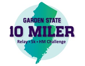 Garden State 10 Miler & Cookie Chase 5k Logo