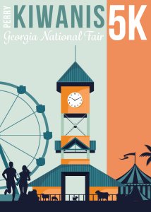 Georgia National Fair 5K Logo