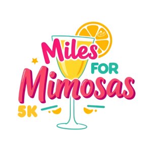 Gervasi Vineyard Miles for Mimosa 5k Logo