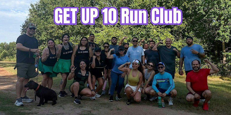 Get Up 10 Walk/Run Club Logo