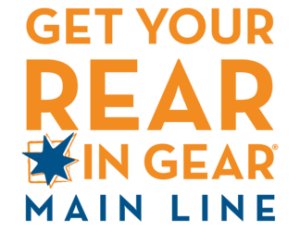 Get Your Rear in Gear Main Line-5K Logo