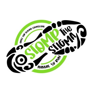 GFH Annual "Stomp the Stigma" 5K Walk/Run Logo
