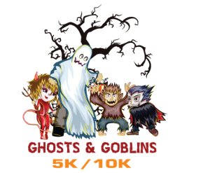 Ghosts and Goblins 5K/10K Logo