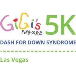 GiGi's 5k - Dash for Down Syndrome Logo