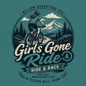 Girls Gone Ride (10M & 20M Mtn Bike) Logo