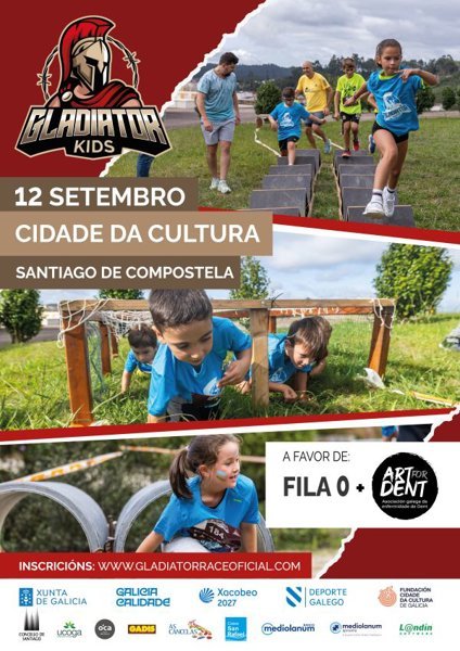 Gladiator Race KIDS Cidade da Cultura-Santiago de Compostela