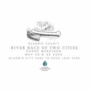 Gladwin County River Race of Two Cities 2026 Logo