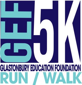 Glastonbury Education Foundation 5K Run/Walk (GEF5K) Logo