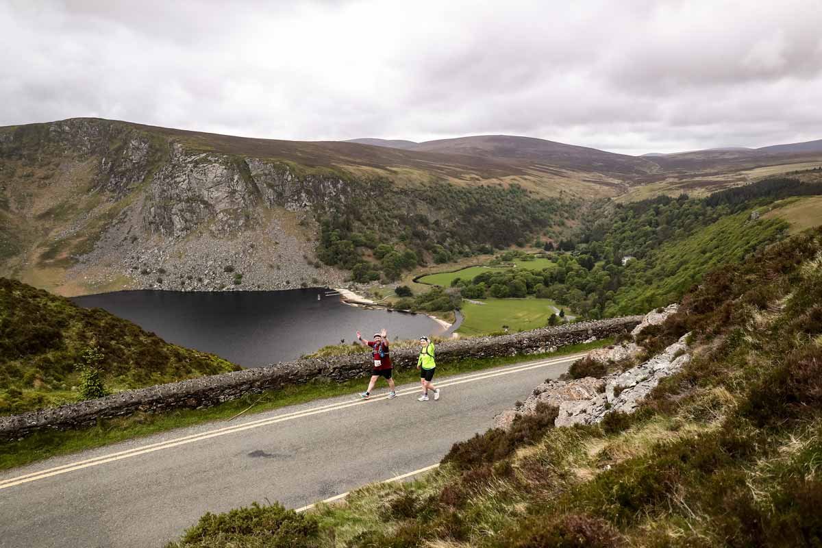 Glendalough Lap of the Gap Marathon Logo