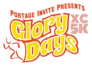 Glory Days 5K Community Run at The Portage Invitational Logo