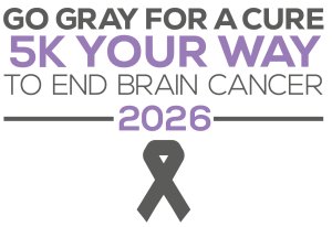 GO GRAY FOR A CURE 5K Logo