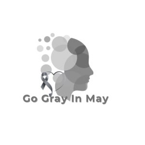 Go Gray in May 2026 Logo