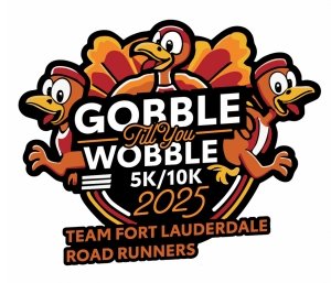 Gobble Til You Wobble 5K / 10K Logo