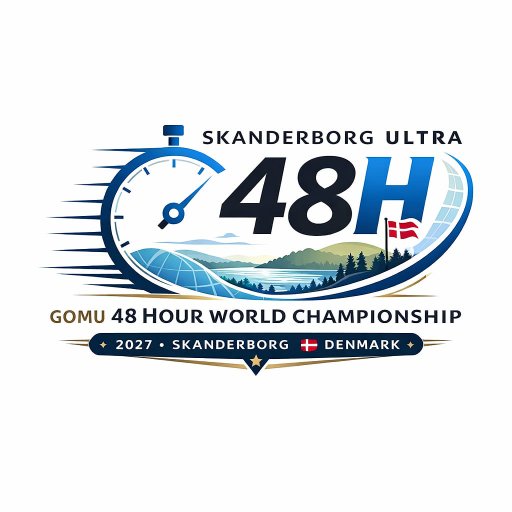 Gomu 48 hour World Championship at Skanderborg Ultra 2027 - Denmark Logo