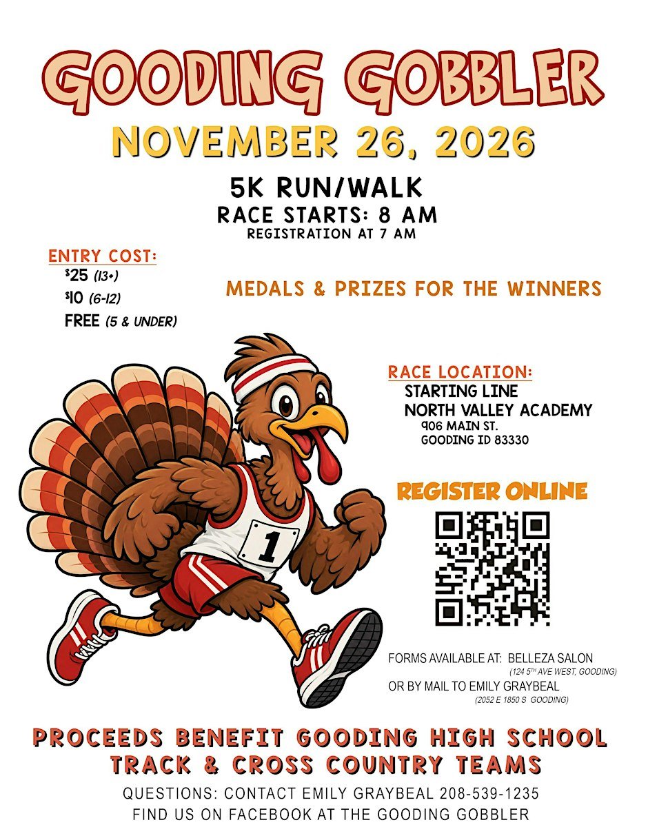 Gooding Gobbler 2026 Logo