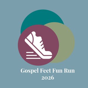 Gospel Feet Fun Run 2026 Logo