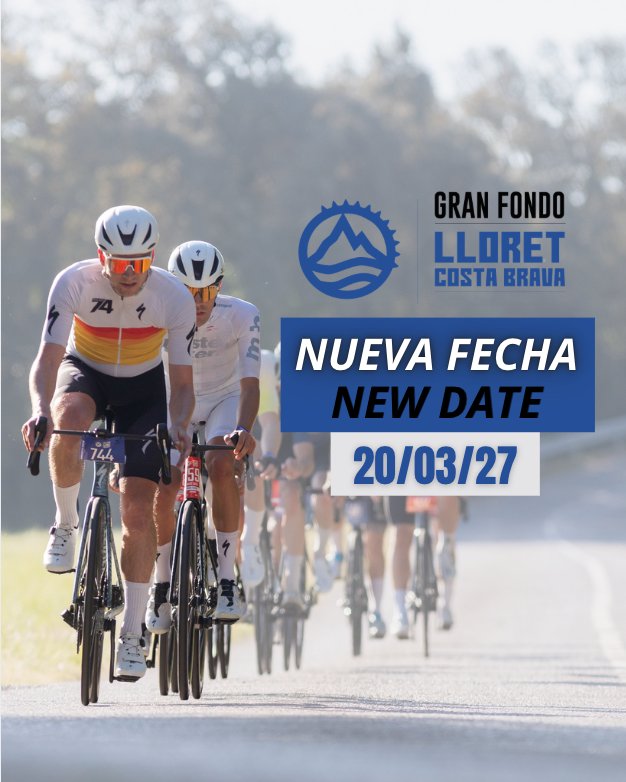 Gran fondo Lloret Costa Brava 2027 Logo