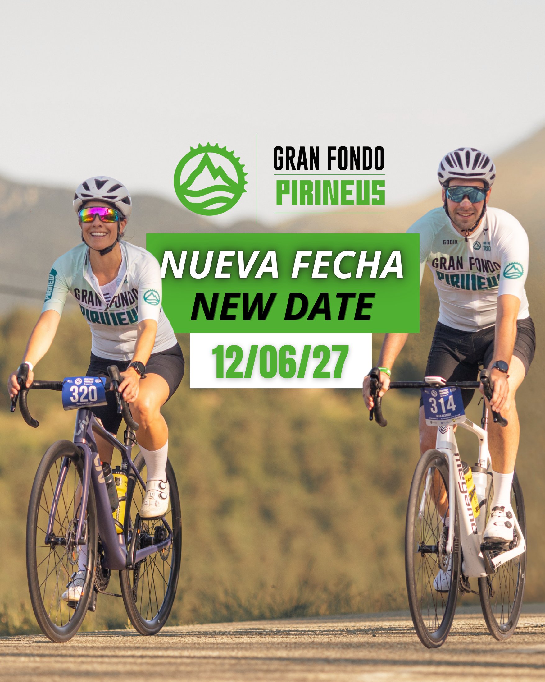 Gran fondo Pirineus 2027 Logo