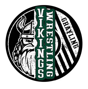 Grayling Youth Wrestling 2026/2027 sign-up Logo