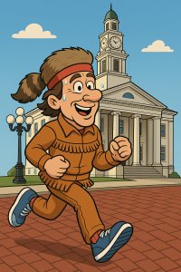 GRC Cross Country Daniel Boone 5K Honoring David Borden Logo