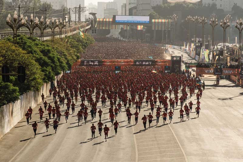 Great Ethiopian Run International 10KM Presented by Bank of America Logo