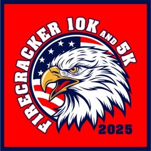 Great Guernsey Trail Firecracker 10k & 5k Logo