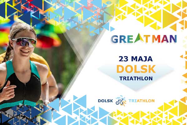 Greatman Dolsk Triathlon Logo